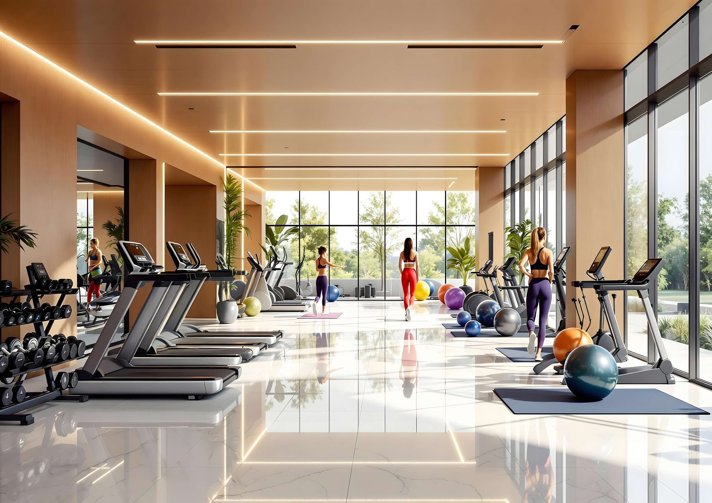 Indoor gym