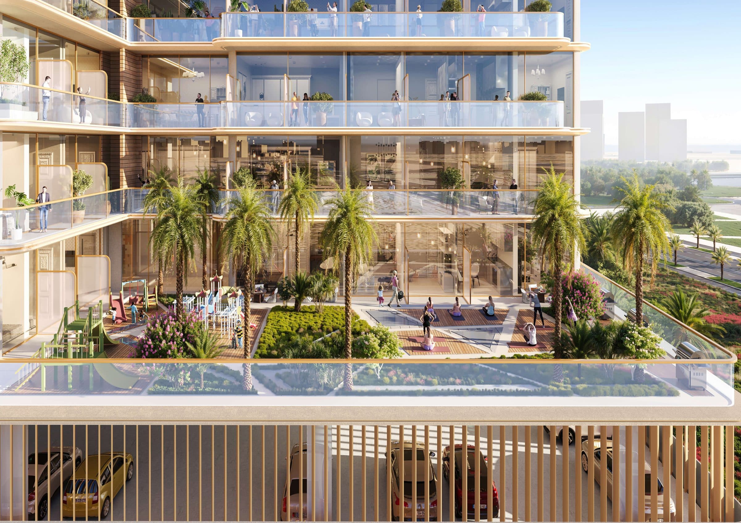 Garden terraces