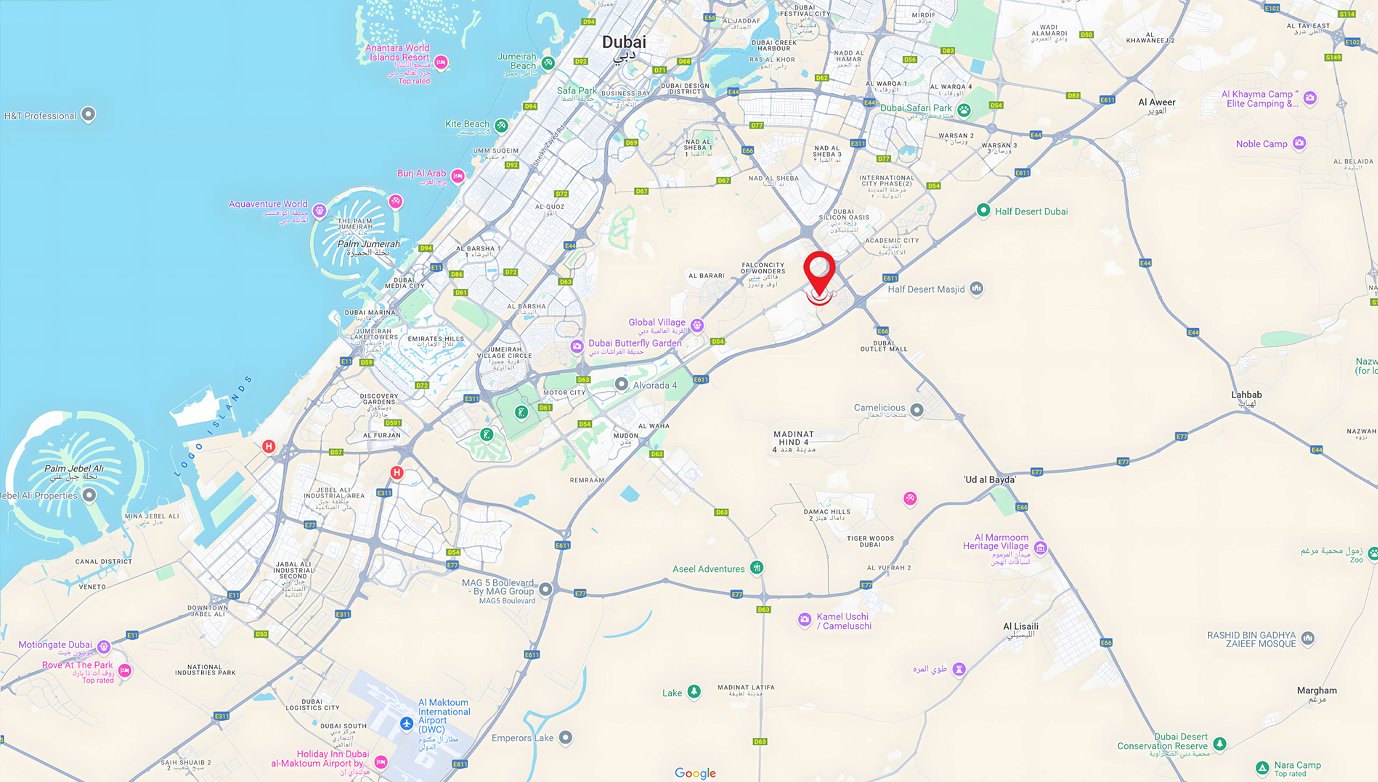 Dubai Map